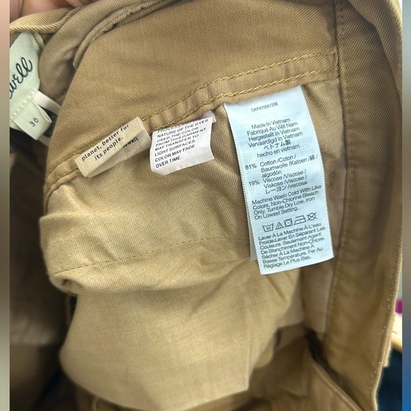 Madewell Pleated Taper barrel balloon Wide-Leg Pants - Picture 10 of 10